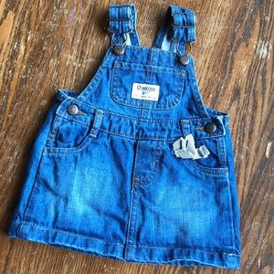 Size 6 months Jean skirt by Oshkosh